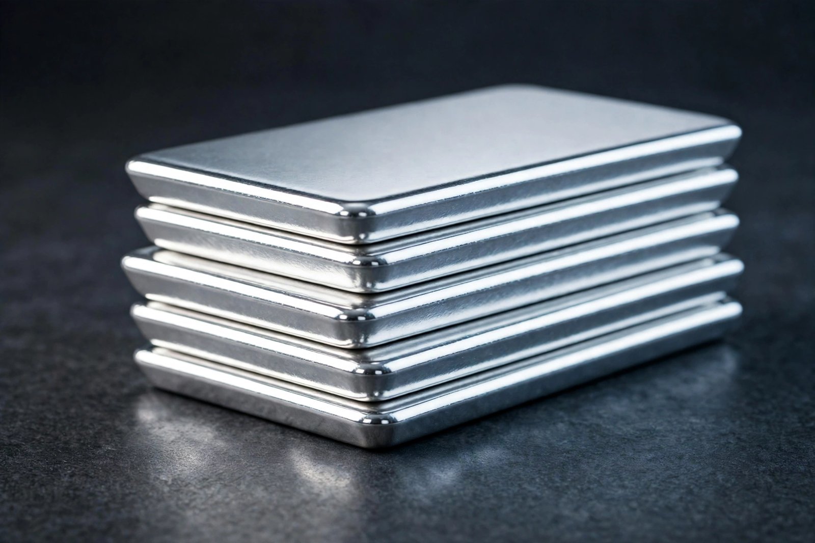 Silver bullion bars